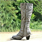 Dames Kniehoge Laarzen met Dikke Hak voor de Winter – Comfortabele en Stijlvolle Laarzen Dames in Zwart en Bruin 4