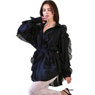 Dames Overhemdjurk met Ruches – Elegante Getailleerde Jurk voor Dames in Diverse Kleuren 5