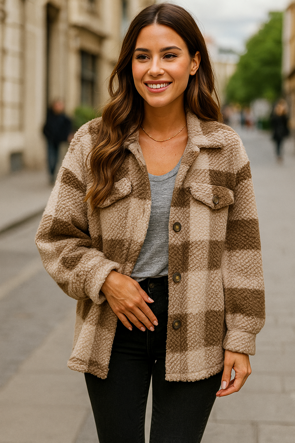 Elegant Casual Damesjasje van Hoogwaardige Materialen – Comfortabele Pasvorm voor Elke Gelegenheid 3