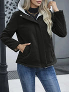 Elegante Damesjas Winter met Capuchon – Stijlvolle en Warme Jas van Hoogwaardige Ademende Stof 2