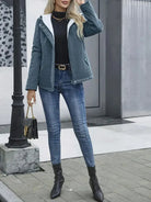 Elegante Damesjas Winter met Capuchon – Stijlvolle en Warme Jas van Hoogwaardige Ademende Stof 4