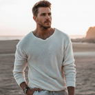 Elegante Heren Trui van Katoen voor de Herfst - Warm en Comfortabel, Verkrijgbaar in Meerdere Kleuren en Maten 0