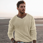 Elegante Heren Trui van Katoen voor de Herfst - Warm en Comfortabel, Verkrijgbaar in Meerdere Kleuren en Maten 1