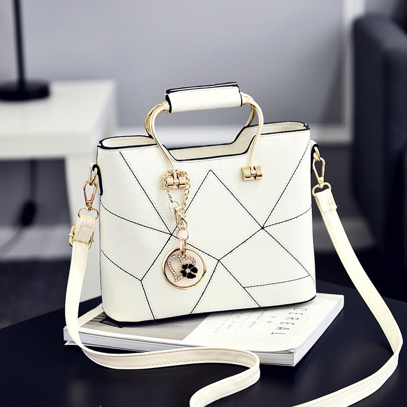Elegante PU-Leren Handtas Dames met Ruim Interieur en Stevige Ritssluiting - Perfect voor Elke Gelegenheid 1