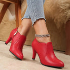 Elegante Vrijetijdsschoenen met Ritssluiting en Spitse Neus – Comfortabele Casual Schoenen voor Dagelijks Gebruik en Speciale Gelegenheden 1