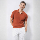 Gebreide Polo Shirt Heren met Ademend Breiwerk en Getailleerde Pasvorm – Casual en Comfortabel in Meerdere Kleuren 00