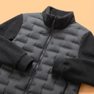 Gewatteerd Donsjack met Fleecemouwen voor Koude Dagen – Lichtgewicht en Ademend, 100% Witte Ganzendons 3