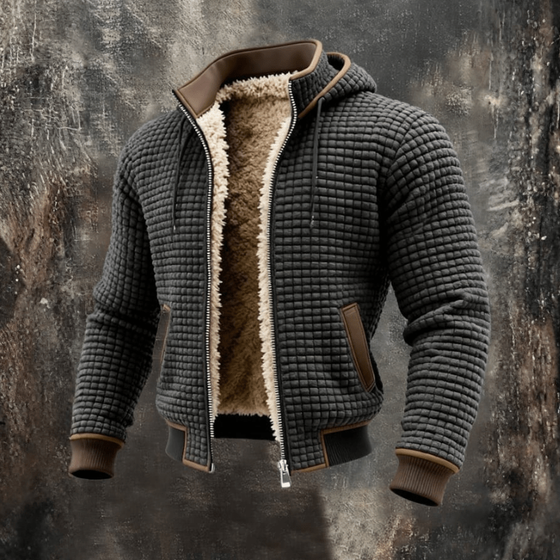 Gewatteerd Fleecejack met Thermische Bescherming en Winddichte Snit – Lichtgewicht Polar voor Koude Dagen 0