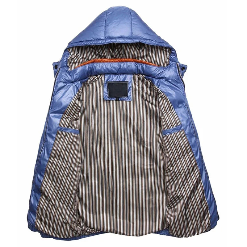 Gewatteerd Pufferjack met Ademend Katoen en Waterbestendige Buitenlaag – Verstelbare Capuchon en Elastische Manchetten 5