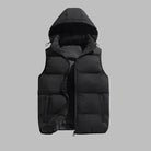 Gewatteerd Vest met Afneembare Capuchon voor Heren – Comfortabel en Warm, Geschikt voor Casual en Outdoor Activiteiten 2