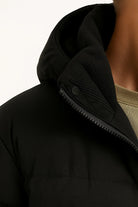 Gewatteerde Heren Jas Winter met Verstelbare Capuchon – Lichtgewicht en Warm, Lange Stijl voor Koude Dagen 6