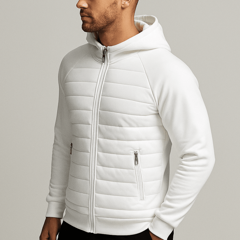 Gewatteerde Jas Dames met Capuchon – Comfortabele Lange Winterjas voor Casual Stijl met Zijzakken 0