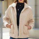 Gewatteerde Lange Jas Dames met Fleece en Patchwork Ontwerp – Warm en Comfortabel voor Koude Dagen 1