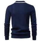 Heren Poloshirt Winter met Lange Mouwen en Polokraag – Comfortabele Regular Fit voor Casual Stijl 3