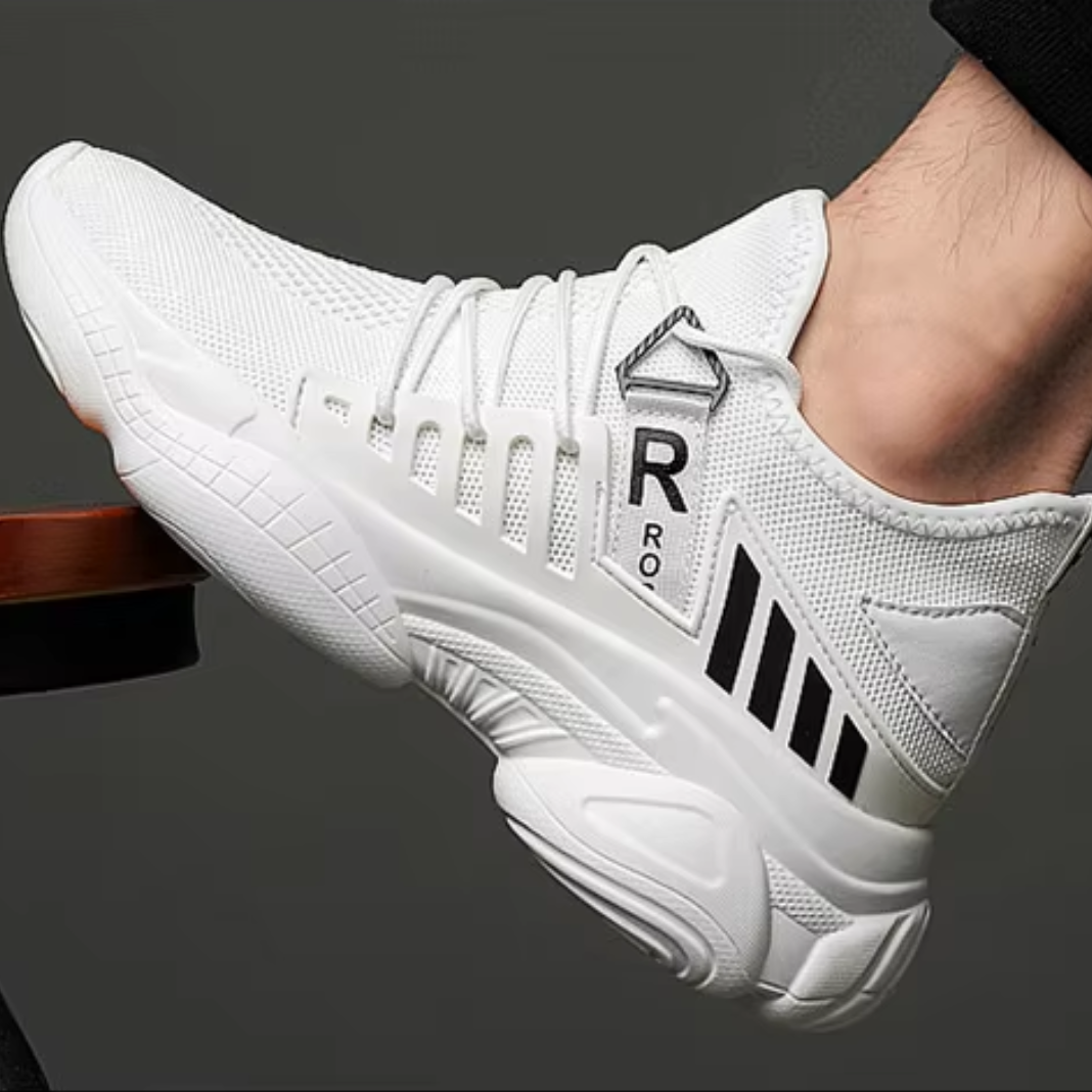 Heren Sneakers | Ademend Materiaal, Verhoogde Hoogte 10