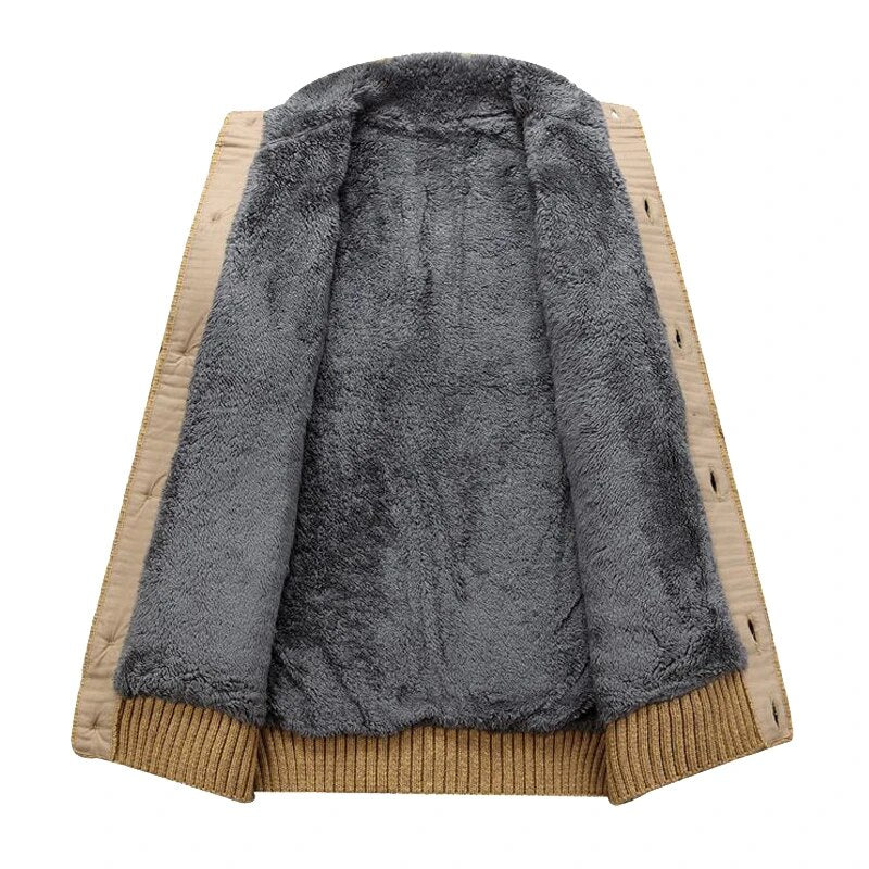 Heren Vest Met Rits Gevoerd Met Pluche – Comfortabel en Stijlvol Herensweater Voor Herfst 4