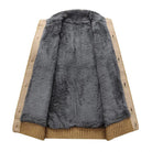 Heren Vest Met Rits Gevoerd Met Pluche – Comfortabel en Stijlvol Herensweater Voor Herfst 4