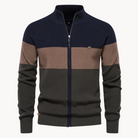 Herfstvest met Rits – Zachte Katoenmix, Nauwsluitende Pasvorm, Middelzwaar en Modern Design 1