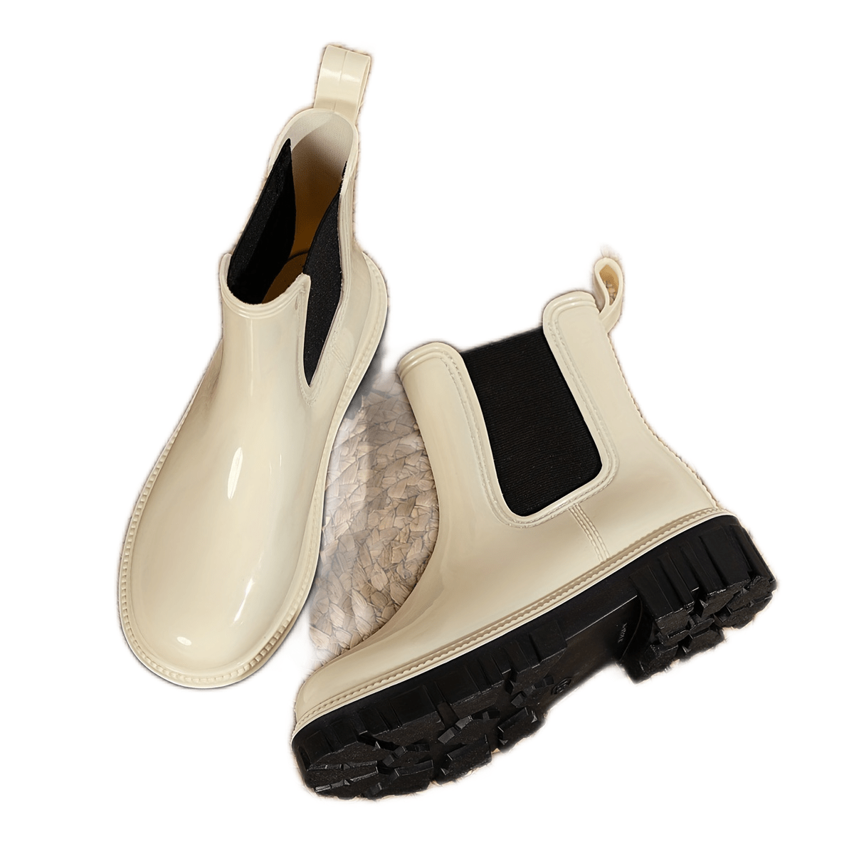 Hoge Hak Regenlaarzen Dames van Kunstleer – Waterafstotend en Stijlvol in Diverse Kleuren 7