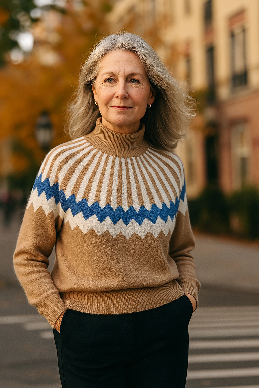 Hoge Hals Trui Dames van Zachte Ademend Stof – Elegante Wintermode voor Comfort en Stijl 1