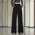 Hoge Taille Losse Joggingbroek Dames van Zacht Ademend Materiaal – Ideaal voor Yoga en Vrije Tijd 1