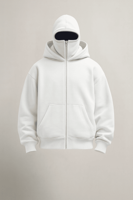 Hoodie met Volledige Ritssluiting en Bivakmuts Functie – Comfortabele Streetwear voor Outdoor Activiteiten 4