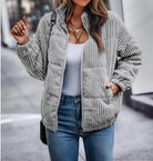 Klassieke Lange Dames Jas van Hoogwaardige Materialen - Comfortabel en Stijlvol voor Winter 4