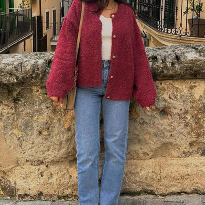 Lang Zwart Vest Dames met Ronde Hals en Eenvoudige Sluiting – Perfect voor Elk Seizoen 3