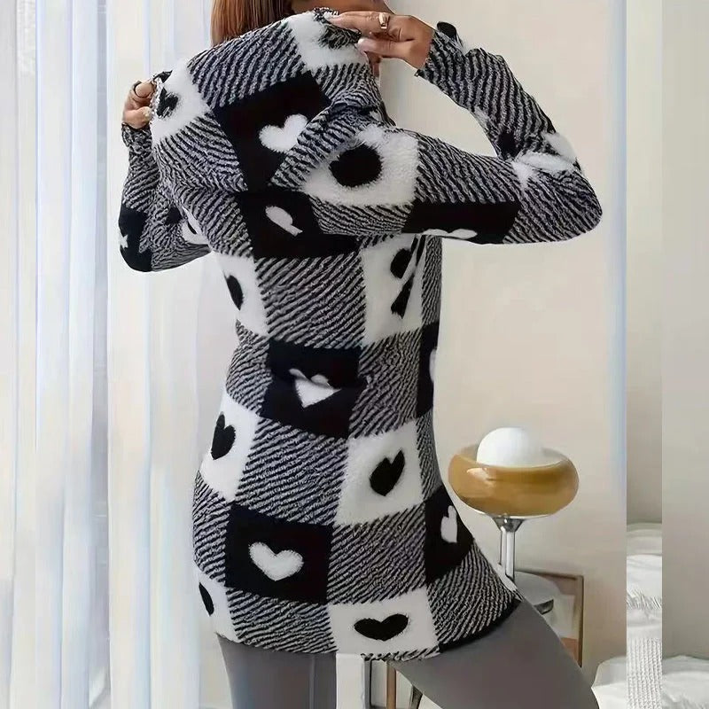 Geruite_Lange_Damesjas_met_Capuchon_en_Ritssluiting__Winterjas_voor_Comfort_en_Stijl_11