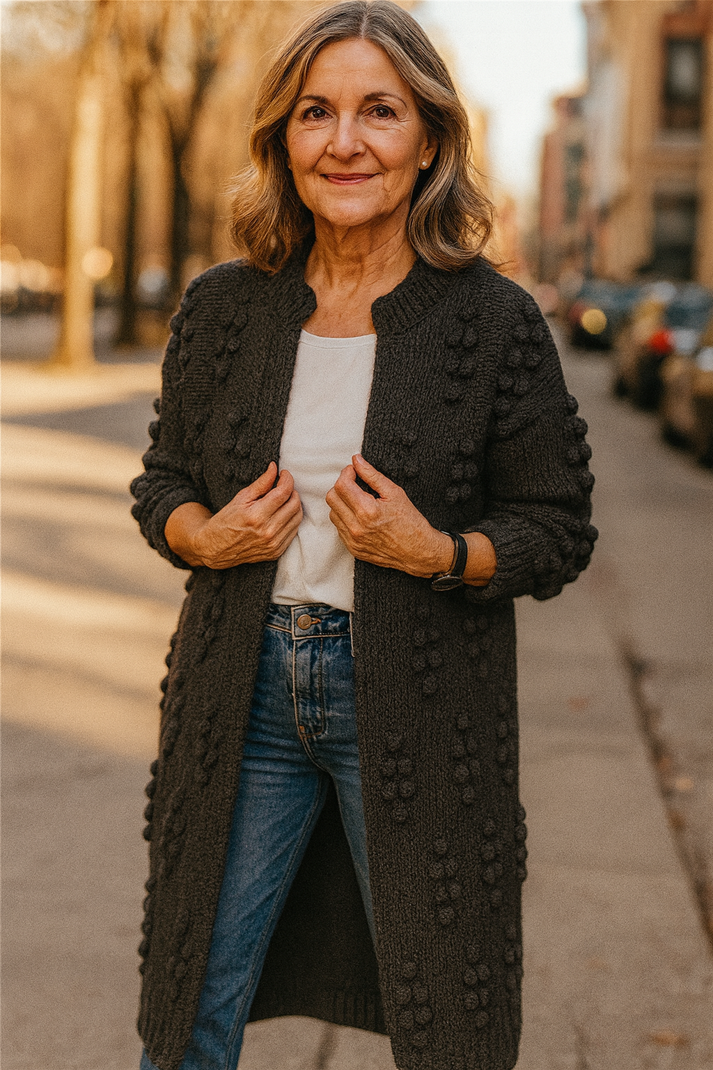 Lange Gewatteerde Dames Winterjas met Verlengd Ontwerp voor Extra Warmte en Bescherming 0