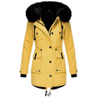 Lange Gewatteerde Winterjas Dames met Capuchon en Lange Mouwen - Comfortabele en Stijlvolle Jassen voor Koude Dagen 4