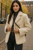 Lange Jas Dames met Zachte Stof en Casual Snit – Perfect voor Koude Dagen 0