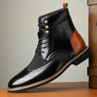 Leren Laarzen Dames met Brogue-Details en Comfortabel Gevoerd Interieur - Duurzaam Volnerf Leer 4