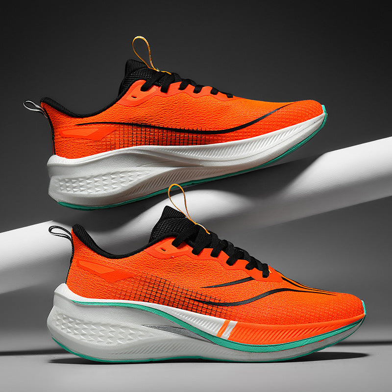 Lichtgewicht Atletische Sneakers met Ademend Bovenwerk en Gedempte Orthopedische Binnenzool voor Hardlopen en Sportactiviteiten 0