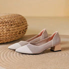 Lichtgewicht Gebreide Hakken met Orthopedische Demping en Antislipzool – Comfortabele Blokhak Schoenen voor Dagelijks Gebruik 2