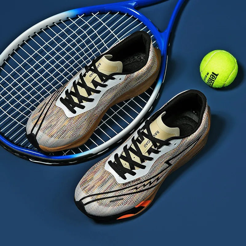 Lichtgewicht Tennisschoenen Dames met Antislipzool en Schokabsorberende Carbonplaat voor Optimale Grip en Comfort 8