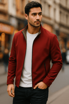 Lichtgewicht Waterbestendig Jack met Zachte Voering en Rits – Verfijnd Silhouet voor Casual en Formele Gelegenheden 2