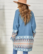 Losvallend Jasje met Unieke Print – Casual en Comfortabel, Hoogwaardige Stof, Trendy Design, Makkelijk Onderhoud 1