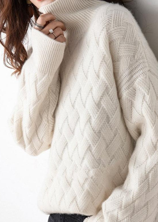 Lydia Kasjmier Coltrui Dames – Luxe Zachte Trui voor Formele en Casual Gelegenheden, 100% Kasjmier, Diverse Maten 1