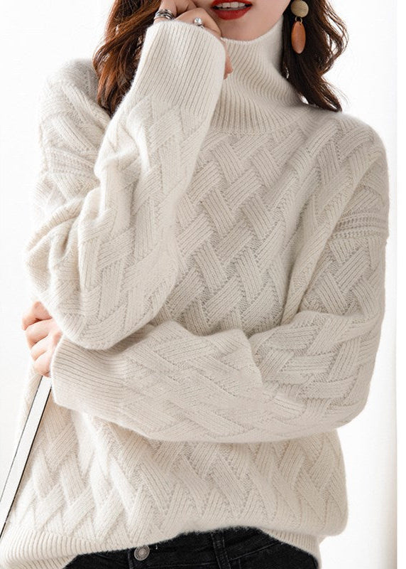 Lydia Kasjmier Coltrui Dames – Luxe Zachte Trui voor Formele en Casual Gelegenheden, 100% Kasjmier, Diverse Maten 6