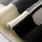 Moderne Groene Heren Trui met Geometrisch Patroon en Zachte Breistructuur - Casual Comfort voor Herfst en Winter 5