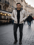 Modieus Leren Jack Heren Winddicht – Hoogwaardige Pasvorm in Duurzaam Leer, Ideaal voor Winderige Dagen 0