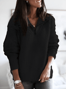 Modieuze Trui met Rits voor Dames – Comfortabele en Stijlvolle Sweater in Diverse Maten 3