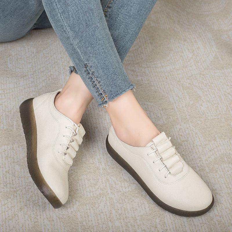 Leren Schoenen met Gewatteerde Steun en Antislipzool – Comfortabele, Ademend en Duurzaam voor Actieve Levensstijl 3