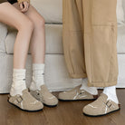 Suède Slide – Luxe Unisex Instapper met Kurken Voetbed & Premium Comfort - 5