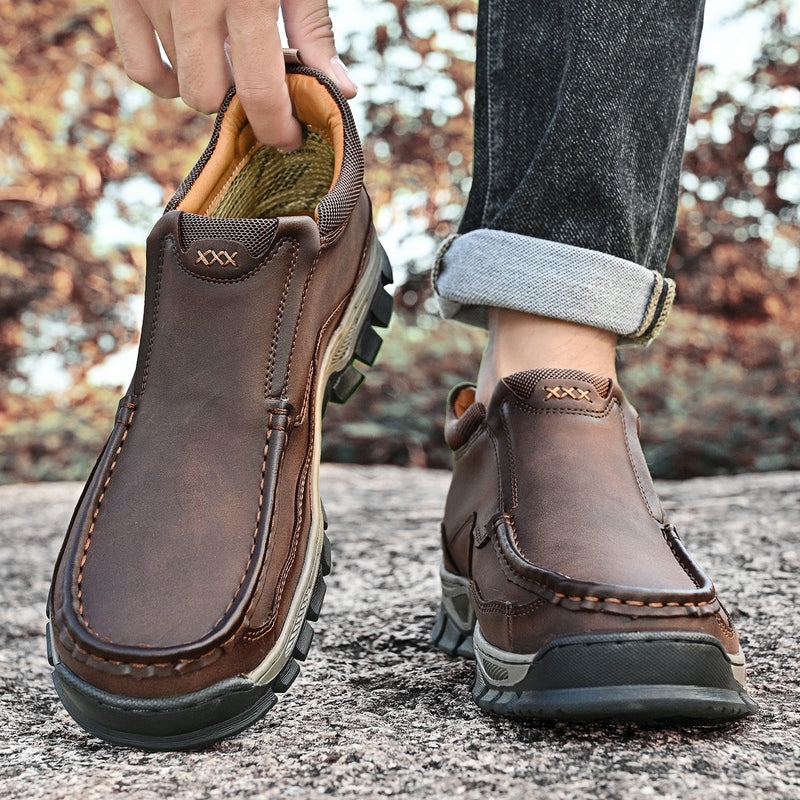 Orthopedische Overgangslaarzen met Antislip Zool en Comfortabele Leer Voering