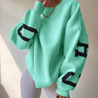 Oversized Dames Hoodie met Ronde Hals en Capuchon – Comfortabel en Stijlvol voor Dagelijks Gebruik 5