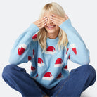 Oversized Dames Kersttrui van Zachte Materialen voor Feestelijke Gelegenheden – Foute Kersttrui Dames in Diverse Kleuren 1