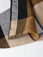 Geruit Overhemd met Capuchon en Dubbele Zakken – Oversized Casual Longsleeve 21