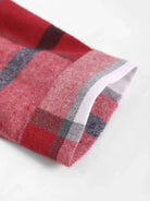 Geruit Overhemd met Capuchon en Dubbele Zakken – Oversized Casual Longsleeve 34